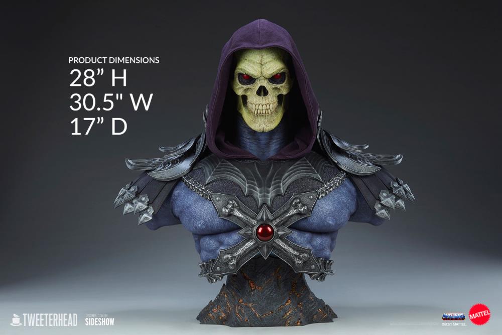 Masters of the Universe Skeletor Legends Life-Size Bust Gallery Image 3