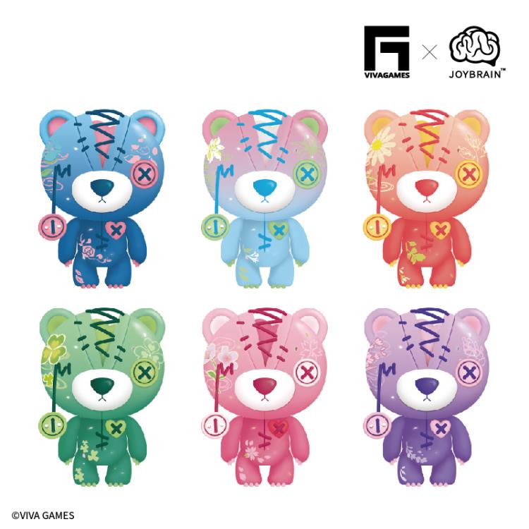 Your Toy Raggedy Teddy (Flower Art) Box of 6 Figures Gallery Image 3