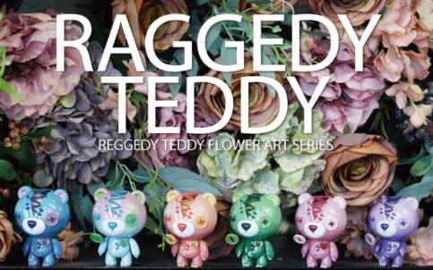 Your Toy Raggedy Teddy (Flower Art) Box of 6 Figures Gallery Image 4