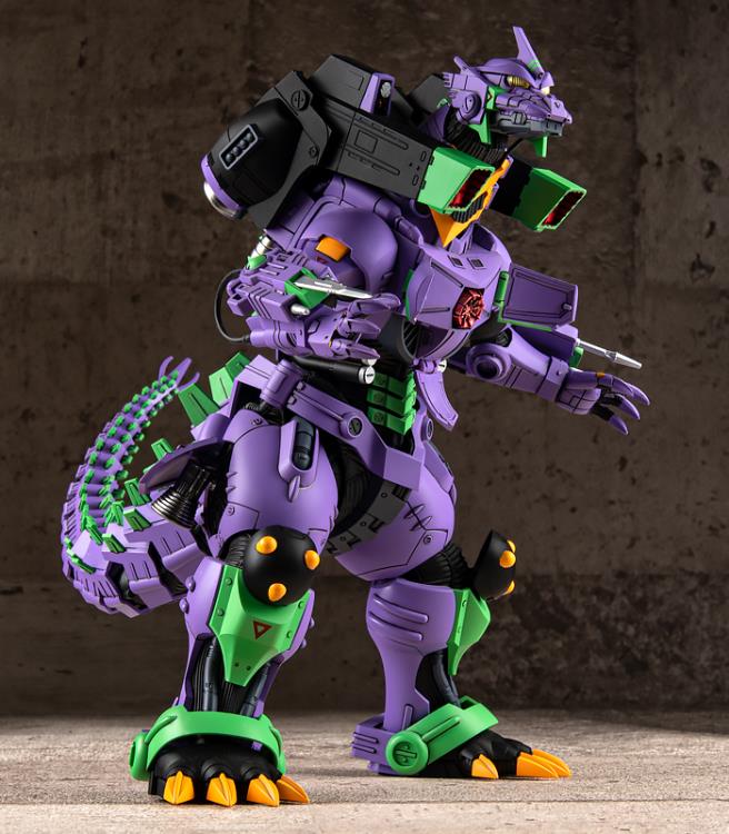 Godzilla vs. Evangelion Mechagodzilla (Type-3 Kiryu EVA Unit-01 Color Ver.) Exclusive Model Kit Gallery Image 18