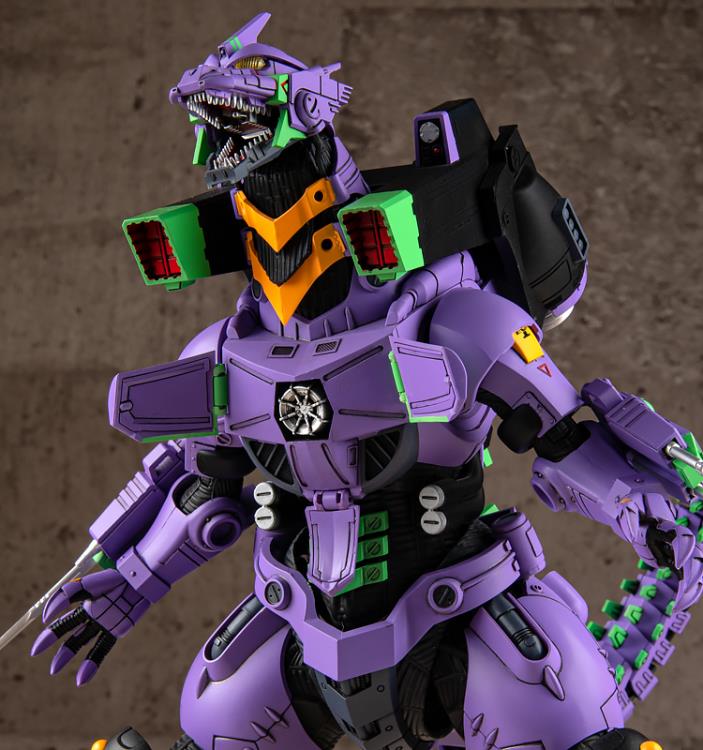 Godzilla vs. Evangelion Mechagodzilla (Type-3 Kiryu EVA Unit-01 Color Ver.) Exclusive Model Kit Gallery Image 22