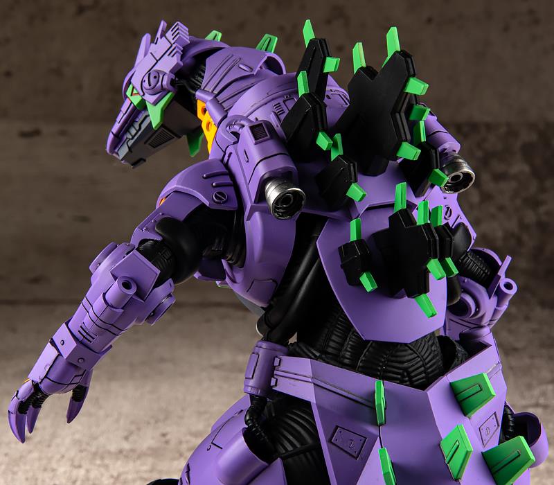 Godzilla vs. Evangelion Mechagodzilla (Type-3 Kiryu EVA Unit-01 Color Ver.) Exclusive Model Kit Gallery Image 27