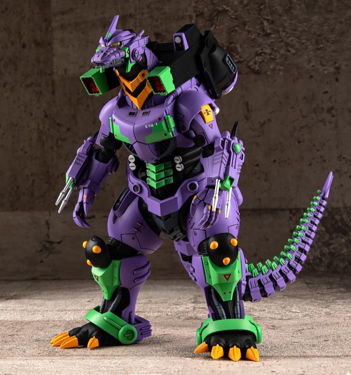 Godzilla vs. Evangelion Mechagodzilla (Type-3 Kiryu EVA Unit-01 Color Ver.) Exclusive Model Kit Gallery Image 4