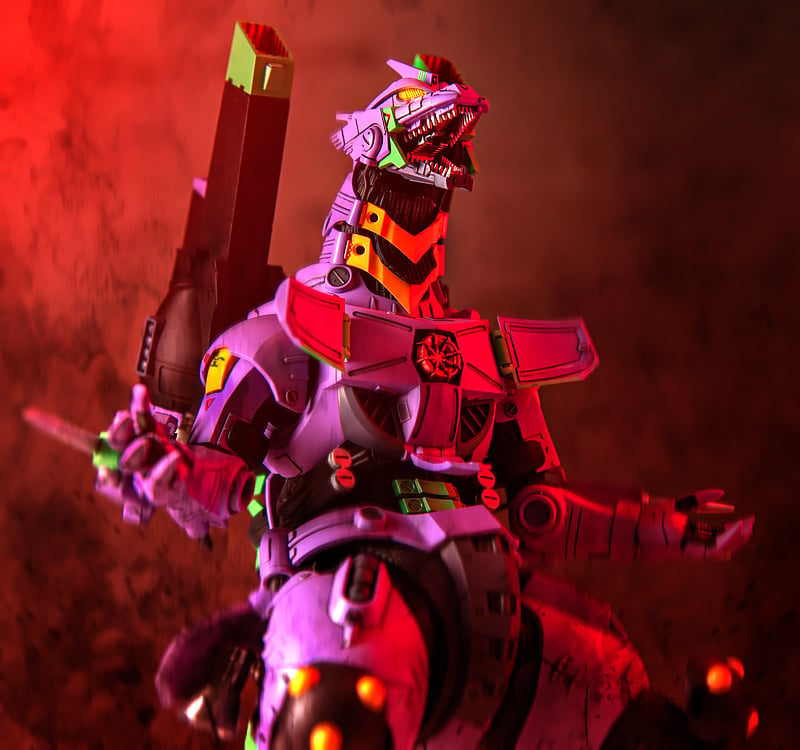 Godzilla vs. Evangelion Mechagodzilla (Type-3 Kiryu EVA Unit-01 Color Ver.) Exclusive Model Kit Gallery Image 29