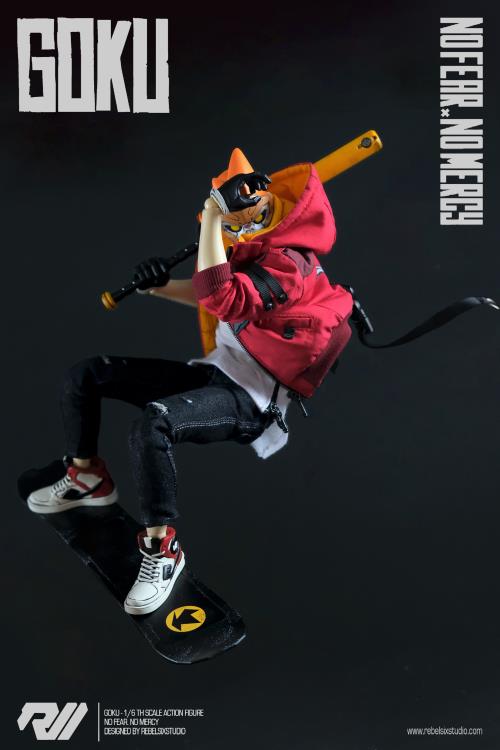 No Fear No Mercy Goku 1/6 Scale Limited Edition Figure Gallery Image 8