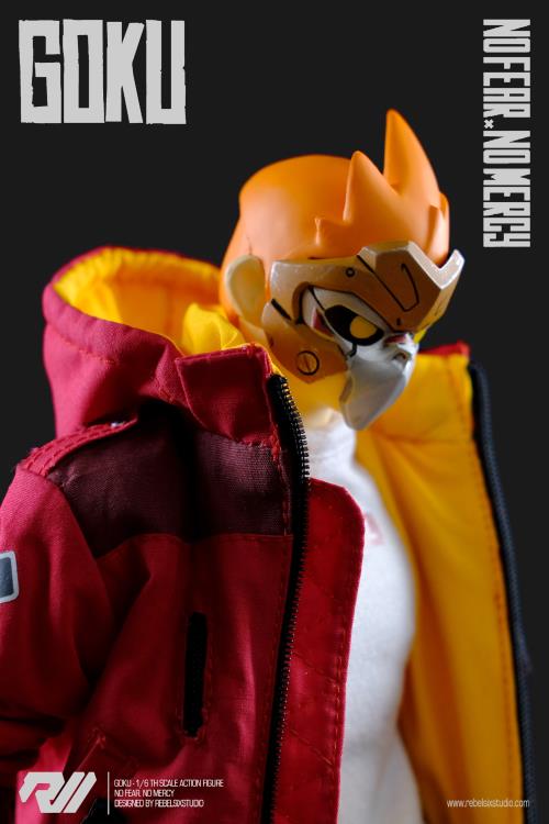No Fear No Mercy Goku 1/6 Scale Limited Edition Figure Gallery Image 9