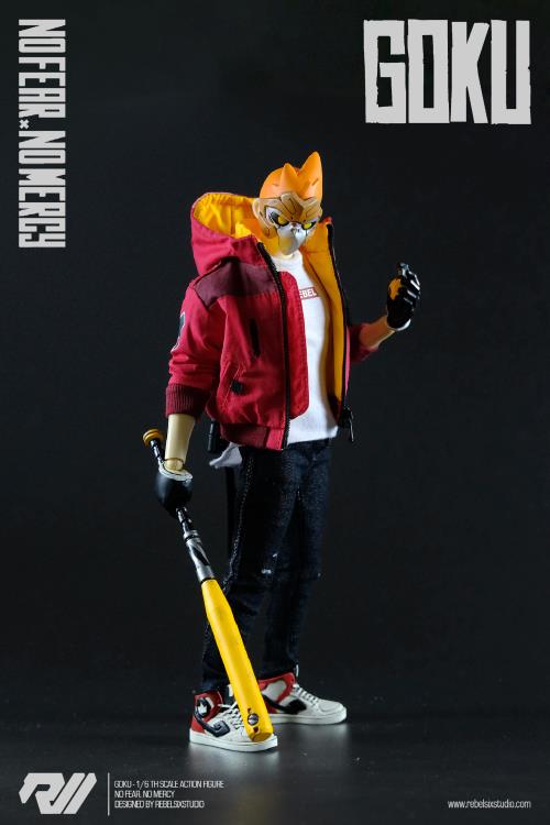 No Fear No Mercy Goku 1/6 Scale Limited Edition Figure Gallery Image 3