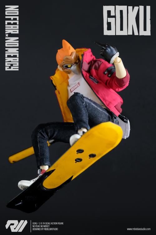 No Fear No Mercy Goku 1/6 Scale Limited Edition Figure Gallery Image 7