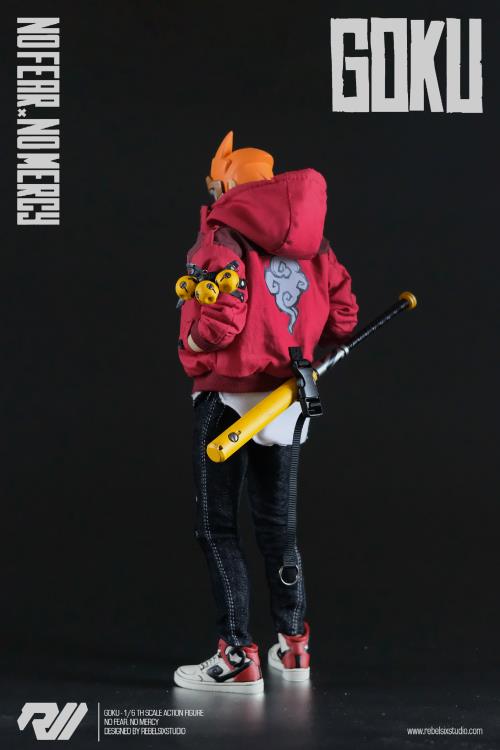 No Fear No Mercy Goku 1/6 Scale Limited Edition Figure Gallery Image 6
