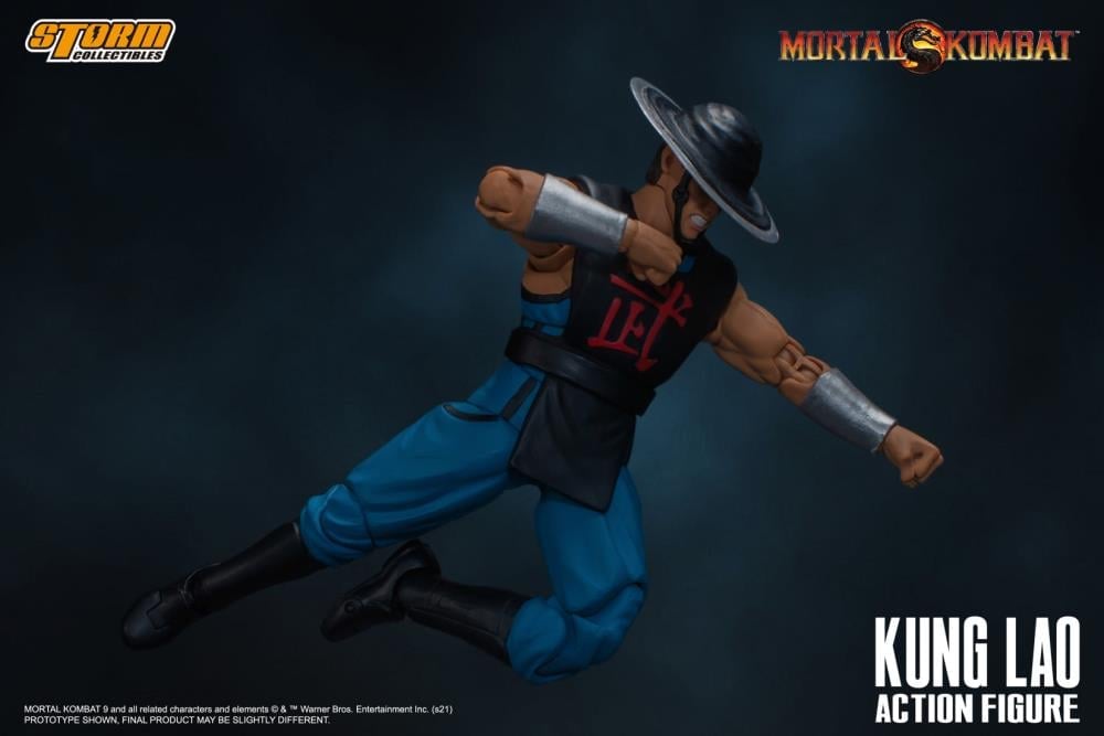 Mortal Kombat 2 VS Series Kung Lao 1/12 Scale Action Figure Gallery Image 14