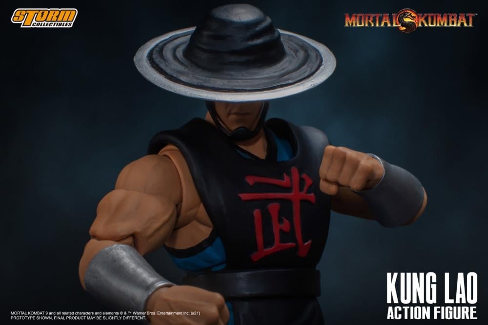 Mortal Kombat 2 VS Series Kung Lao 1/12 Scale Action Figure Gallery Image 13