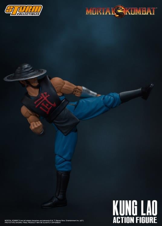 Mortal Kombat 2 VS Series Kung Lao 1/12 Scale Action Figure Gallery Image 8
