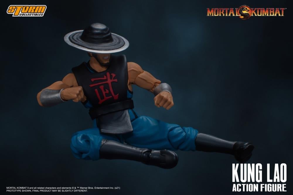 Mortal Kombat 2 VS Series Kung Lao 1/12 Scale Action Figure Gallery Image 15