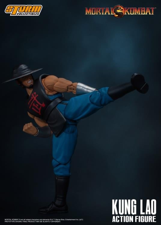 Mortal Kombat 2 VS Series Kung Lao 1/12 Scale Action Figure Gallery Image 9