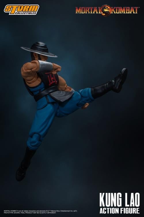Mortal Kombat 2 VS Series Kung Lao 1/12 Scale Action Figure Gallery Image 12