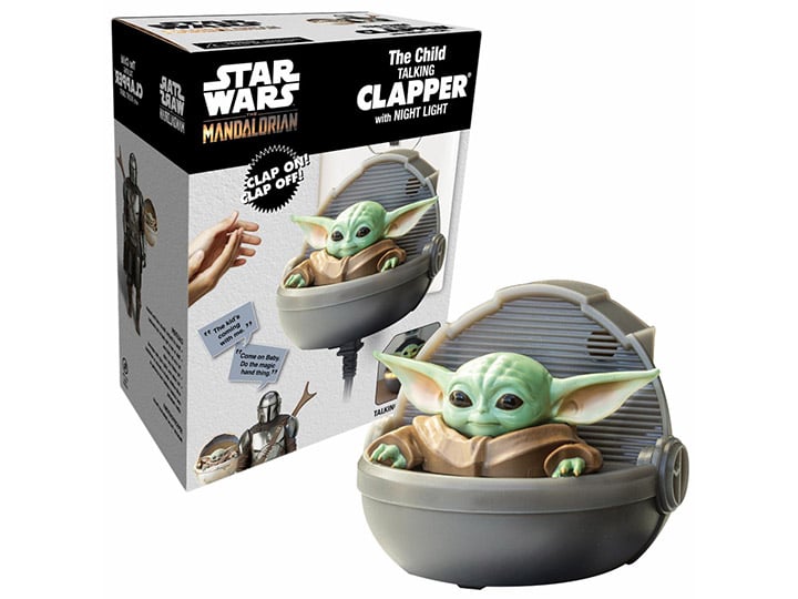The Mandalorian The Child Talking Clapper w/ Night Light Gallery Image 1