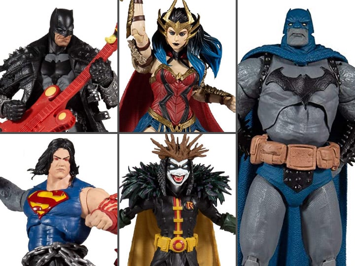 Dark Multiverse DC Multiverse Wave 4 Set of 4 Action Figures (Collect to Build: Darkfather) Gallery Image 1