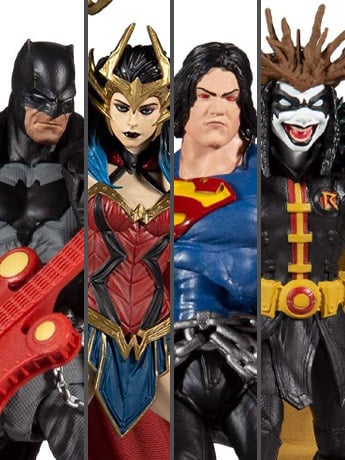 Dark Multiverse DC Multiverse Wave 4 Set of 4 Action Figures (Collect to Build: Darkfather) Gallery Image 2