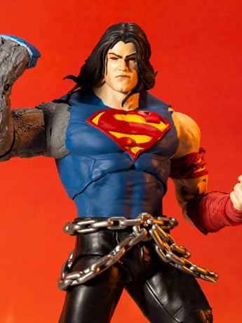 Dark Nights: Death Metal DC Multiverse Superman Action Figure (Collect to Build: Darkfather) Gallery Image 2