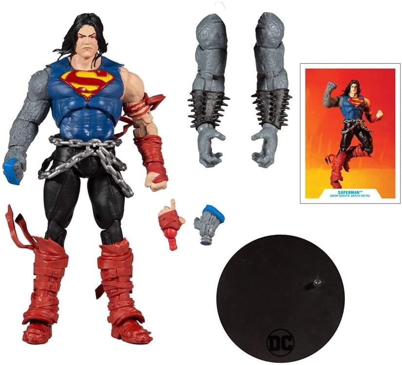 Dark Nights: Death Metal DC Multiverse Superman Action Figure (Collect to Build: Darkfather) Gallery Image 10