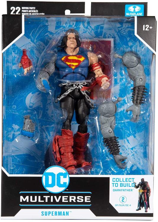 Dark Nights: Death Metal DC Multiverse Superman Action Figure (Collect to Build: Darkfather) Gallery Image 11