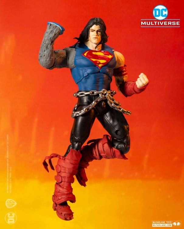 Dark Nights: Death Metal DC Multiverse Superman Action Figure (Collect to Build: Darkfather) Gallery Image 3