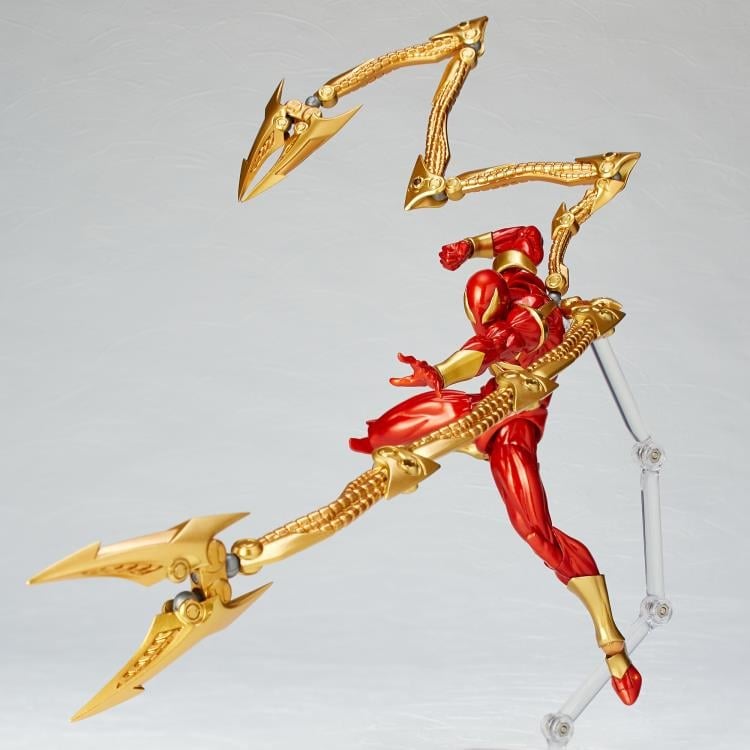Marvel Amazing Yamaguchi Revoltech No.023 Iron Spider Action Figure