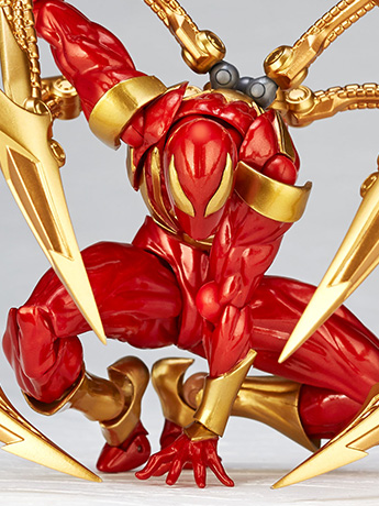 Marvel Amazing Yamaguchi Revoltech No.023 Iron Spider Action Figure