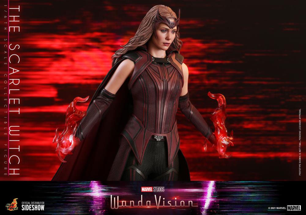 WandaVision TMS036 Scarlet Witch 1/6th Scale Collectible Figure Gallery Image 21