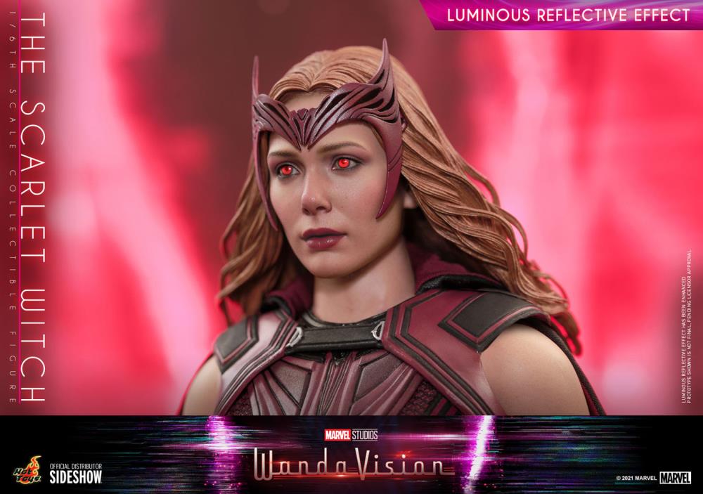 WandaVision TMS036 Scarlet Witch 1/6th Scale Collectible Figure Gallery Image 23