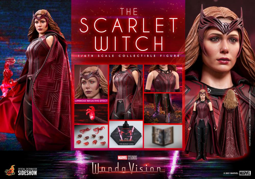 WandaVision TMS036 Scarlet Witch 1/6th Scale Collectible Figure