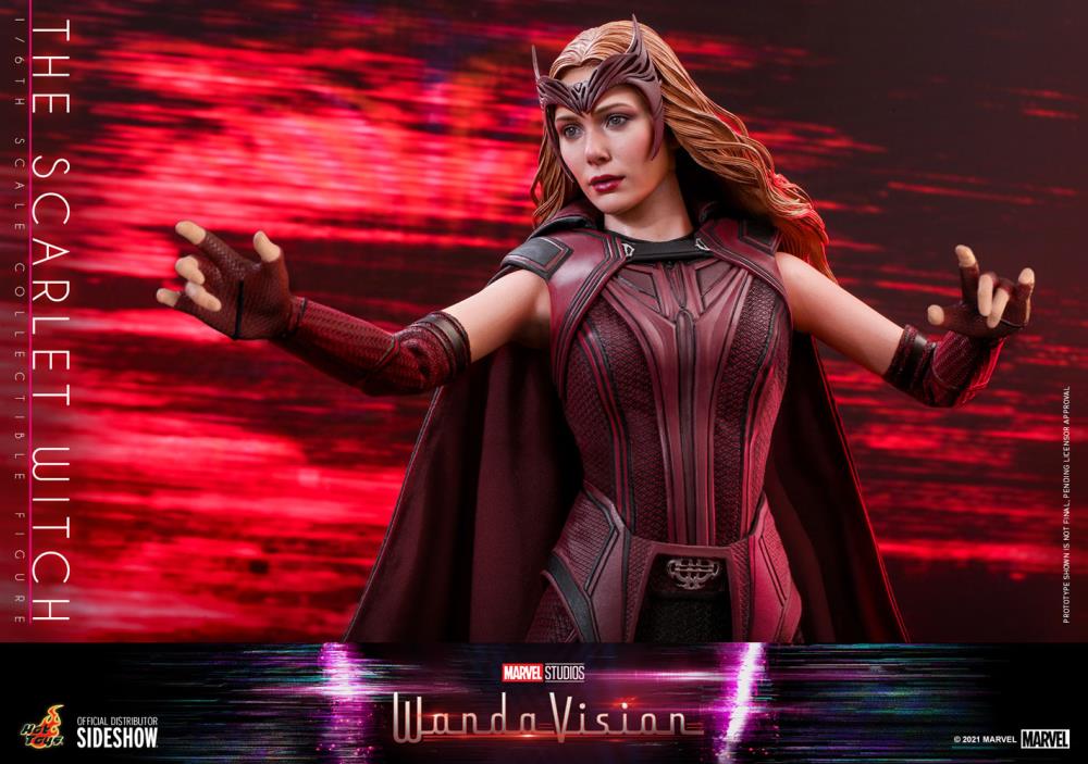 WandaVision TMS036 Scarlet Witch 1/6th Scale Collectible Figure Gallery Image 22