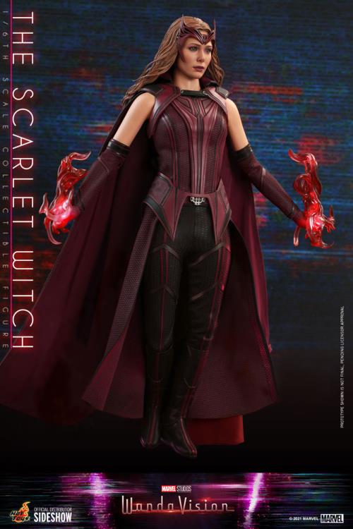 WandaVision TMS036 Scarlet Witch 1/6th Scale Collectible Figure Gallery Image 9