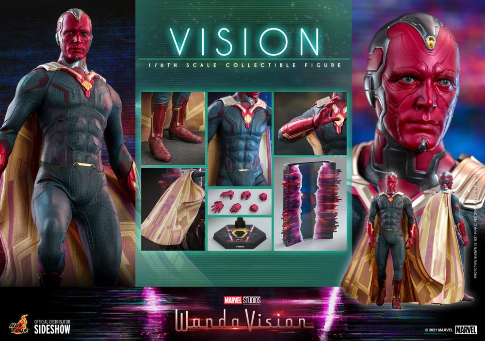 WandaVision TMS037 Vision 1/6 Scale Collectible Figure Gallery Image 23
