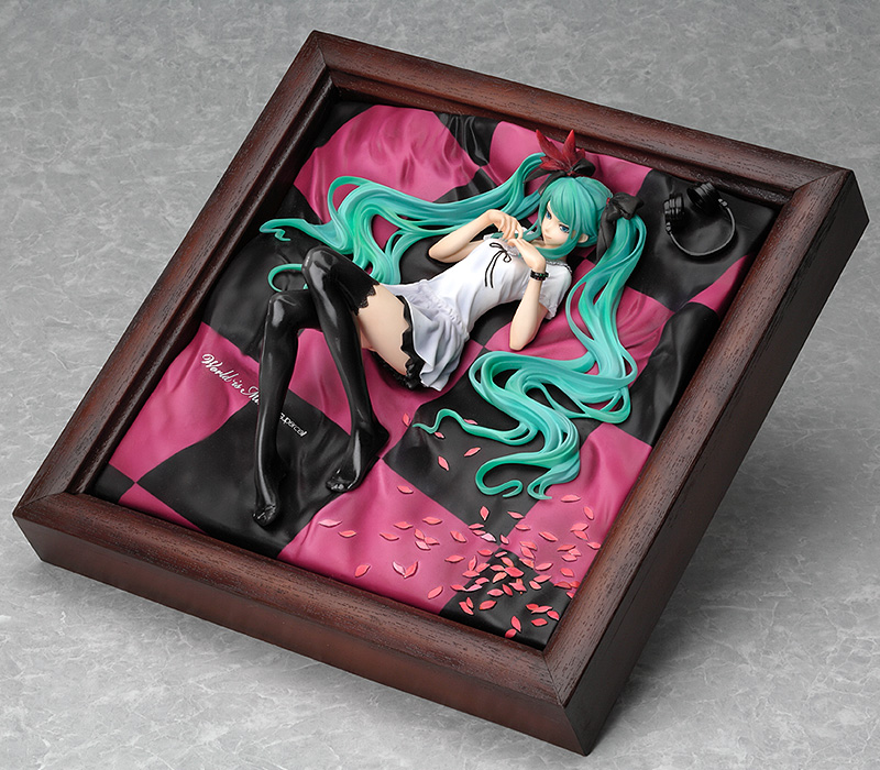 Vocaloid Supercell Featuring Hatsune Miku: World Is Mine (Brown Frame) 1/8 Scale Figure (2nd Reissue) Gallery Image 5