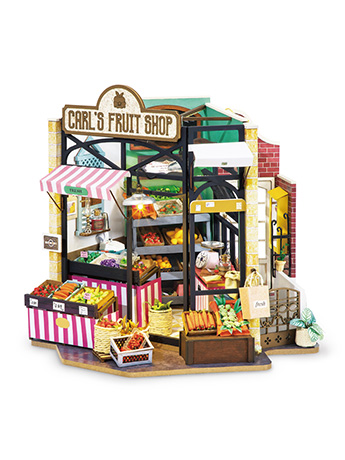 Carl's Fruit Shop DIY Model Kit Gallery Image 2