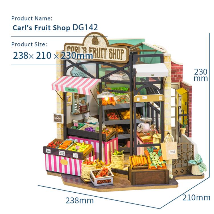 Carl's Fruit Shop DIY Model Kit Gallery Image 5