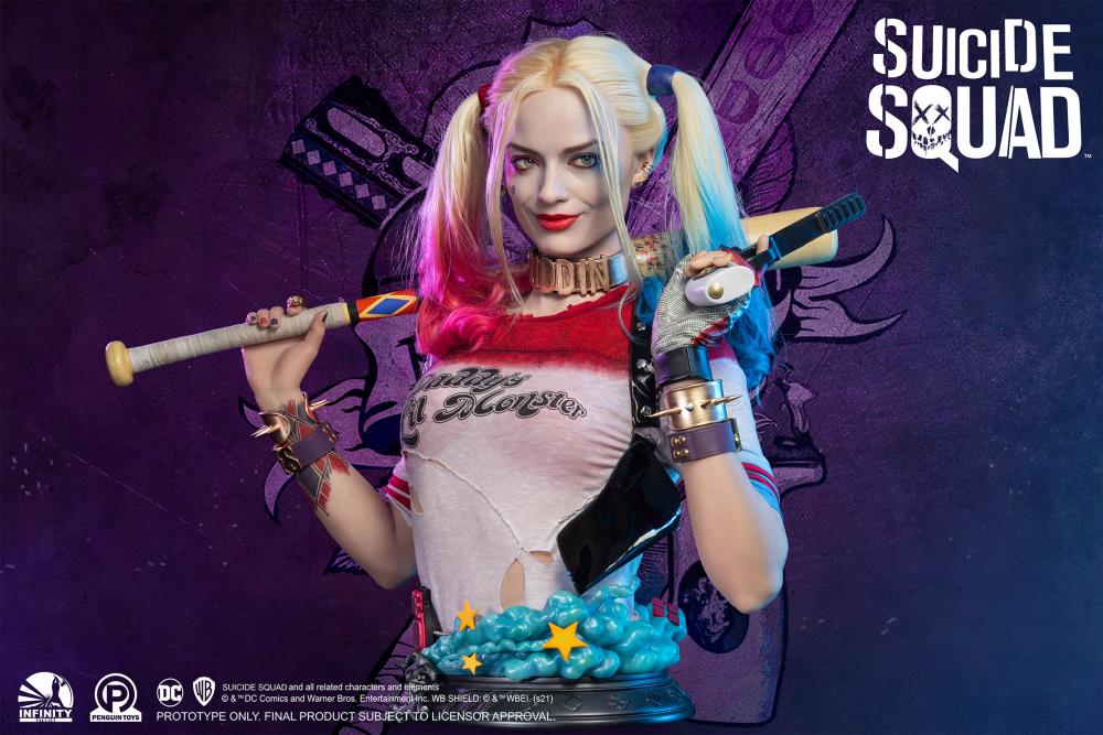 Suicide Squad Harley Quinn Life-Size Limited Edition Bust Gallery Image 3