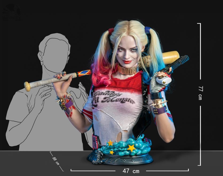 Suicide Squad Harley Quinn Life-Size Limited Edition Bust Gallery Image 11