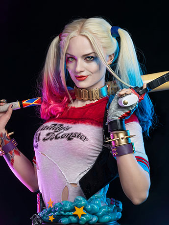 Suicide Squad Harley Quinn Life-Size Limited Edition Bust Gallery Image 2