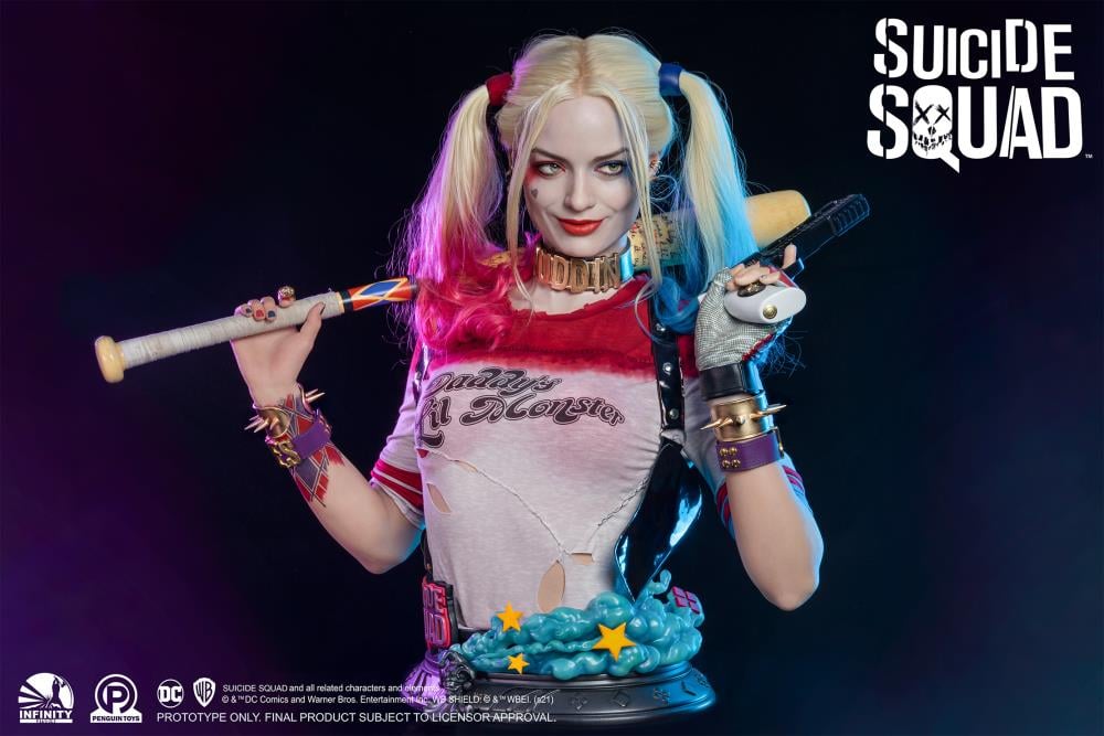 Suicide Squad Harley Quinn Life-Size Limited Edition Bust Gallery Image 4