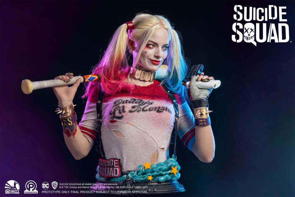 Suicide Squad Harley Quinn Life-Size Limited Edition Bust Gallery Image 5