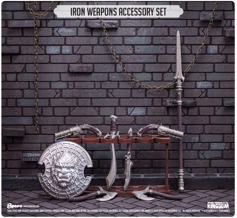 Animal Warriors of the Kingdom Primal Collection Iron Weapon Set Gallery Image 3