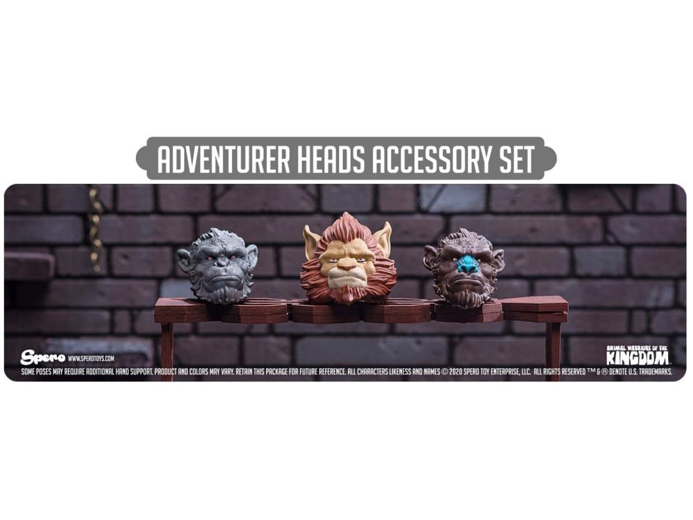 Animal Warriors of the Kingdom Primal Collection Adventurer Head Set Gallery Image 3