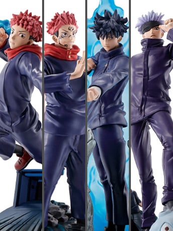 Jujutsu Kaisen Petitrama Vol.1 Boxed Set of 4 Figures