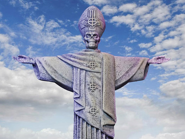 Monstarz Ghost Papa Emeritus I Limited Edition Mini Statue Gallery Image 1