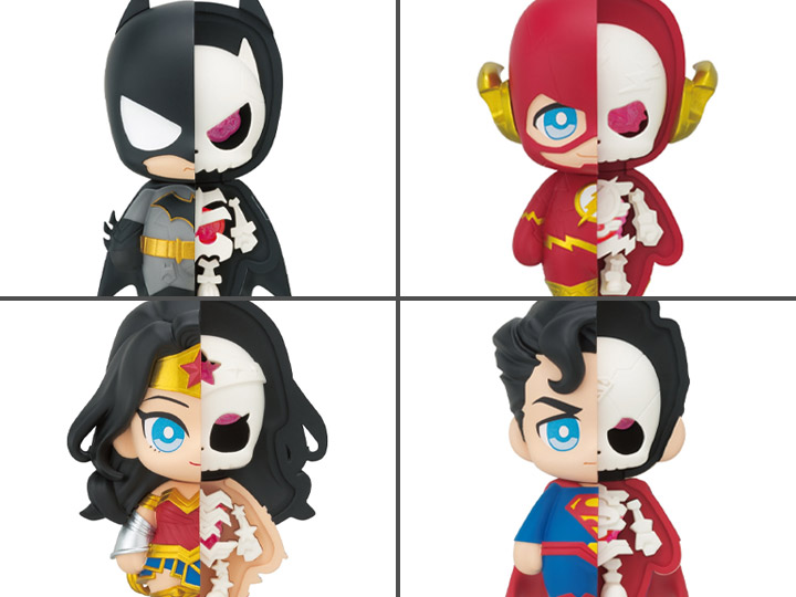 Justice League Kaitai Fantasy Vol.3 Box of 4 3D Puzzles Gallery Image 1