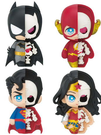 Justice League Kaitai Fantasy Vol.3 Box of 4 3D Puzzles Gallery Image 2