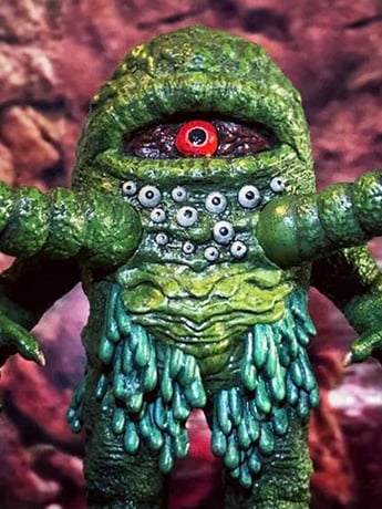 The Green Slime Limited Edition Retro Figure