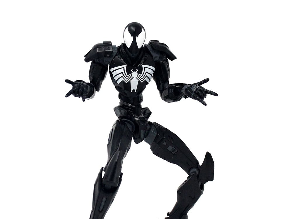 Marvel Mecha Spider-Man (Symbiote Suit) Action Figure Gallery Image 1
